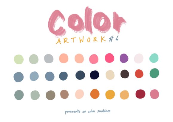 Color Artwork#6: A Deep Dive into This Procreate Palette