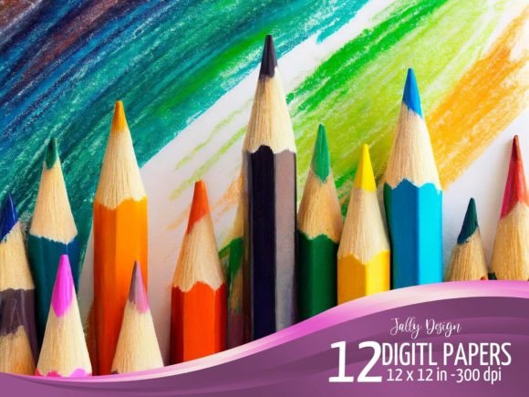 Color Pencils Drawing Backgrounds: Your Next Creative Asset