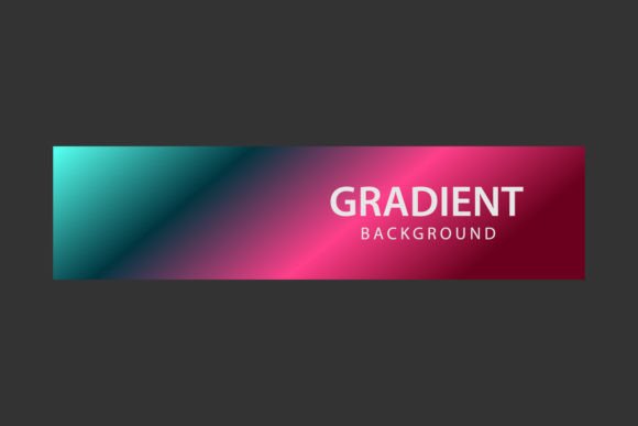 Colorful Vibrant Gradient Color Banner: Elevate Your Design Assets