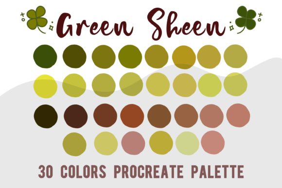 Procreate Color Palette Green Sheen: A Designer's Guide