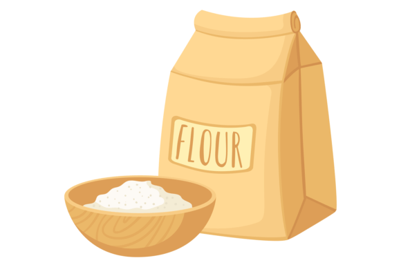 The Rustic Charm of the Flour Color Icon Design Asset