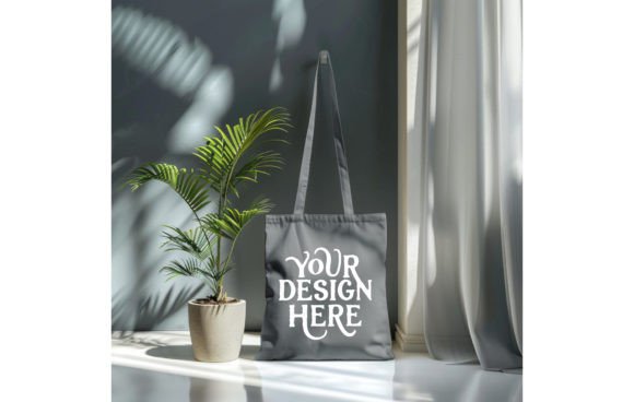 Tote Bag Grey Color Mockup 11: A Designer's Best Friend